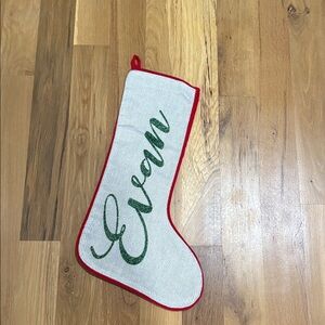 Personal Creation Stocking ‘Evan’